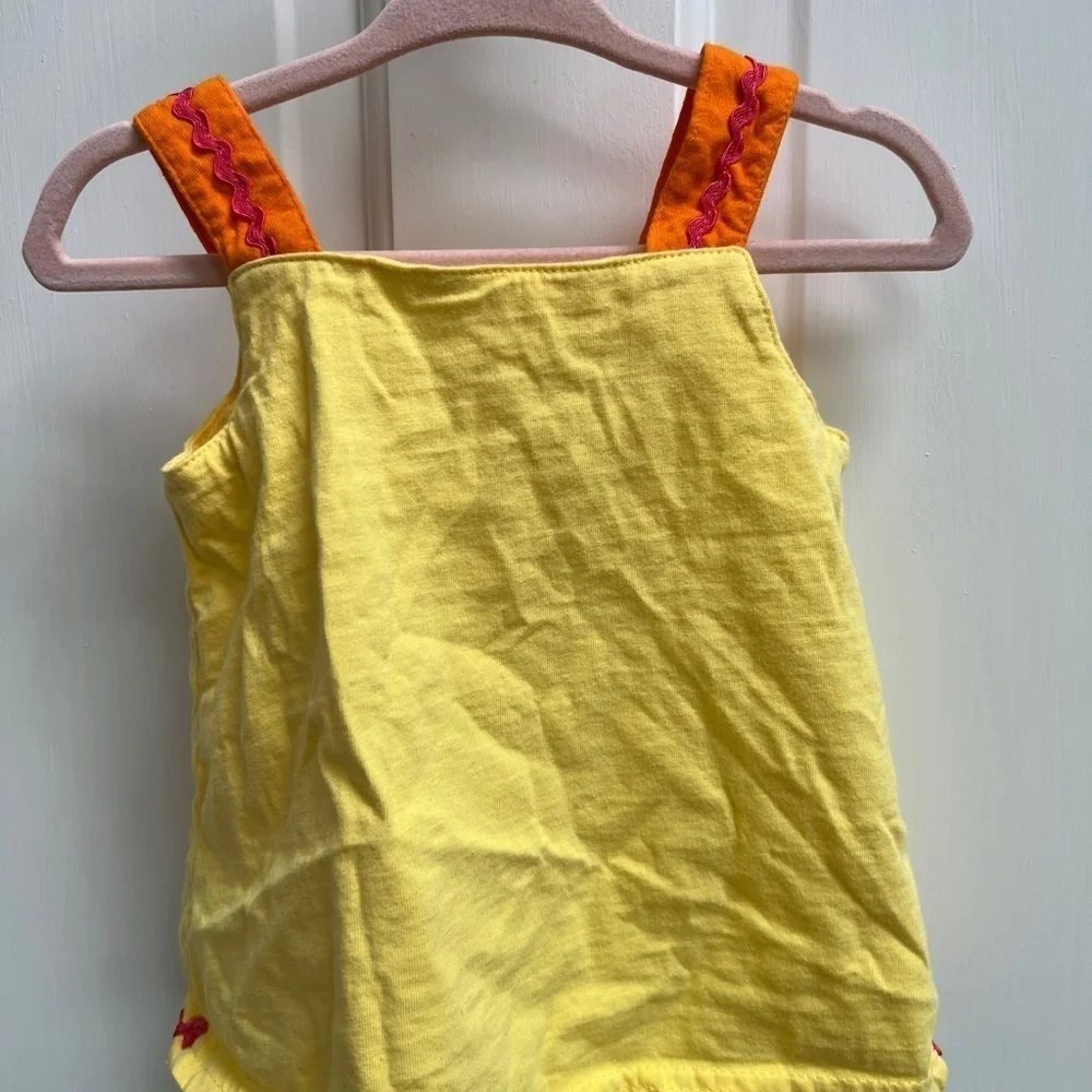 B.T. Kids 12M Multicolor Butterfly Girls Tank Top Blouse